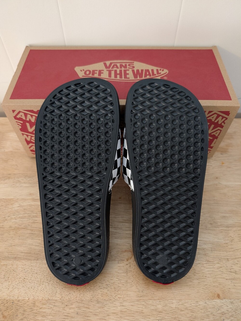 Vans La Costa Checkerboard Slides Women's size 7.5 - Picture 4 of 5